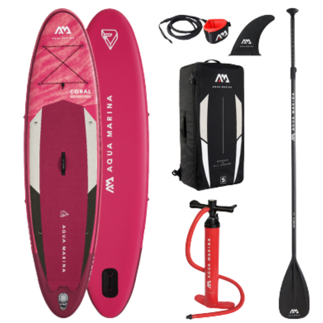 Сапборд Aqua Marina Coral BT-21COP 10'2" 2021 — надувна дошка для САП серфінгу, sup board