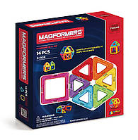 Магнітний конструктор Magformers Standard Rainbow Colors 14 деталей (40031438359)