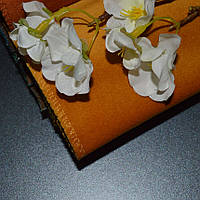 Мебельная ткань велюр Авелина (Avelina) янтарного цвета