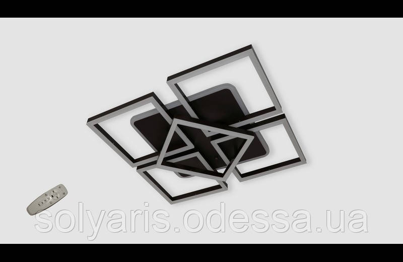Стельова LED-люстра з діммером, 135 11009/4+1