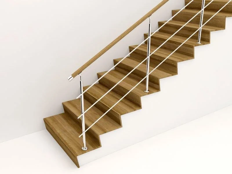 Дизайнерські перила та огородження з нержавіючої сталі