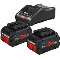 Акумулятор Li-ion Bosch ProCORE + зарядний пристрій GAL 18V-160 C (18 В, 8 А*год) (1600A016GP)