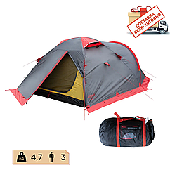 Намет Mountain 3 місний для екстремальних умов v2 Tramp, TRT-023