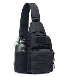 Тактична сумка на 5л (25х17х10 см) A14 / Однолямочный рюкзак на одне плече