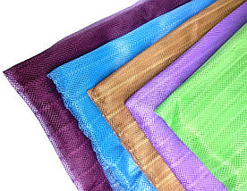 Сітка антимоскітна на магнітах Magnetic Mesh на двері блакитна 100х210 см, фото 5