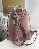 Жіночий брендовий рюкзак Michael Kors Erin pink Lux, фото 6