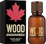 Туалетна вода для чоловіків Dsquared2 Wood Pour Homme, 50 мл, фото 2
