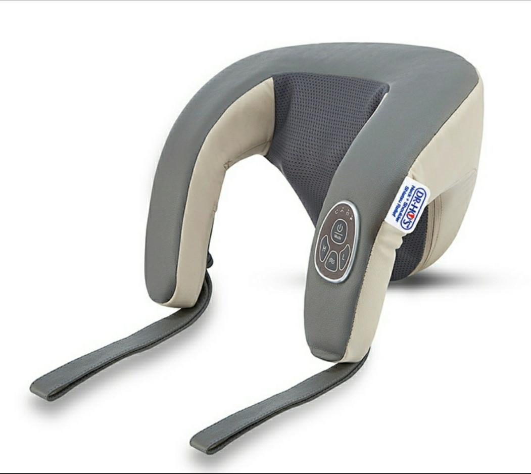 Масажер для шиї та плечей DR-HO'S 103-А, шіацу з тепловим прогрівом і плечовим масажем, фото 1