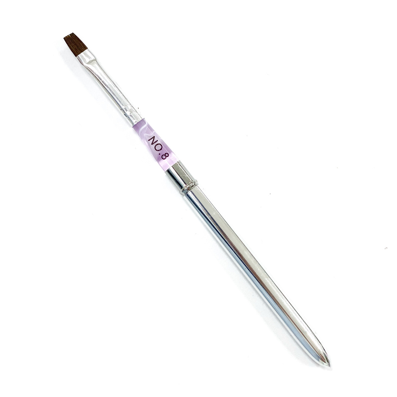 Пензель для гелю Starlet No8 метал туба, фото 1