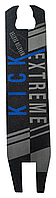 Гриптейп (Наждак, Шкірка) для трюкового самоката "Kick Extreme Blue" Розмір 110 мм х 495 мм