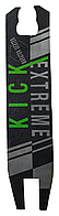 Гриптейп (Наждак, Шкірка) для трюкового самоката "Kick Extreme Green" Розмір 110 мм х 495 мм