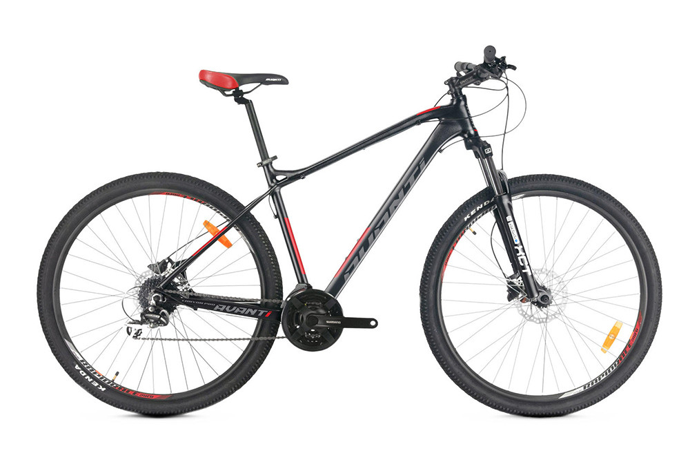Велосипед MTB алюмінієвий 27.5 Avanti Canyon PRO гідравліка 17" чорно-червоний