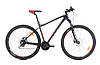 Велосипед найнер 29 Avanti Canyon PRO гідравліка, 17" чорно-зелений, фото 2