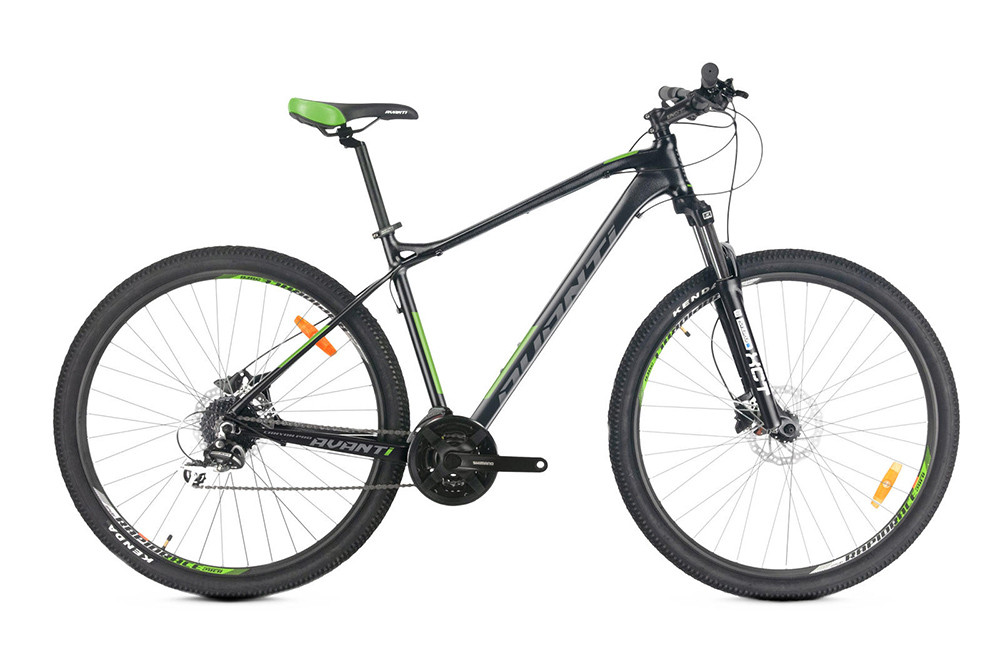 Велосипед чоловічий 27,5 Avanti Canyon PRO 650B гідравліка 19" чорно-зелений, фото 1