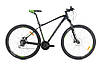 Велосипед MTB алюмінієвий 27.5 Avanti Canyon PRO гідравліка 17" чорно-червоний, фото 3