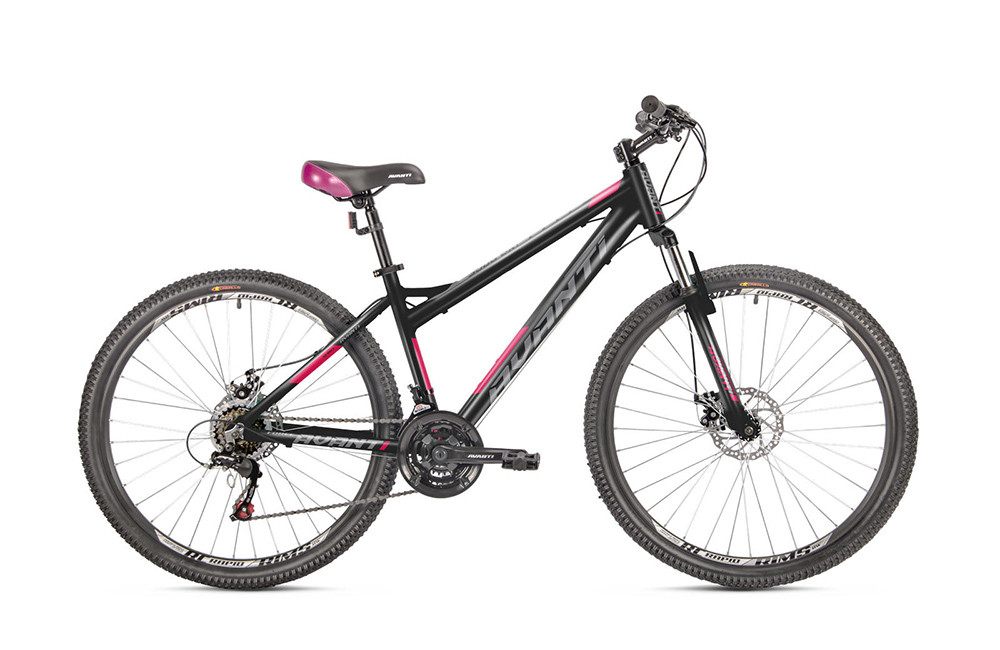 Велосипед жіночий MTB 27,5 Avanti Force 16 Lady чорно-фіолетовий