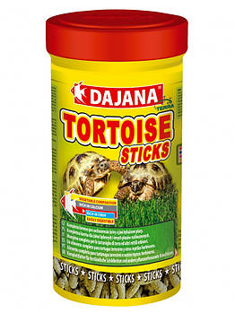 Корм для сухопутних черепах і травоїдних плазунів Dajana Tortoise Sticks 250 мл/55 г