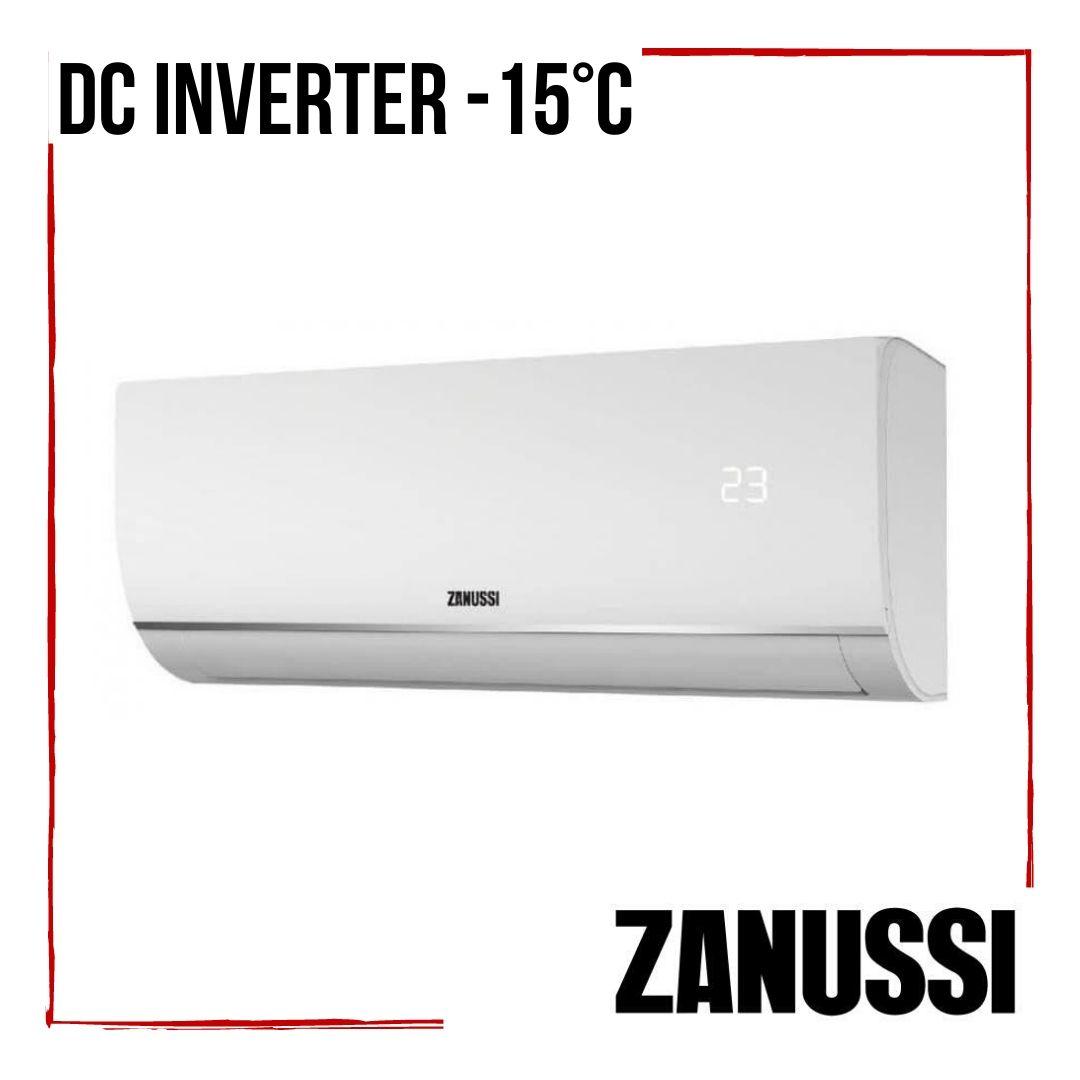 Кондиціонер Zanussi Siena з безкоштовною доставкою ZACS/I-09 HS/N1 DC Inverter -15°С інверторна спліт система