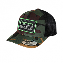 Бейсболка ZEMEX 6606CA GREEN CAMO
