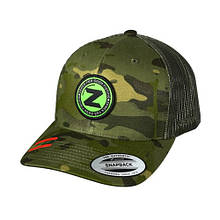 Бейсболка ZEMEX 6606MC TROPIC GREEN