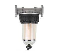 Фільтр сепаратор 30мкм 70 л/хв. з водовідділенням Piusi Clear Captor для палива на Міні АЗС