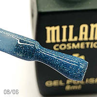 Гель-лак Milano 08/06 світловідбивний, 8 мл