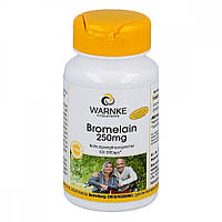 Bromelain — бромелайн, зменшує жирові відкладення, покращує травлення, 250 мг, 100 кап.