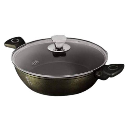 Сотейник з кришкою BERLINGER HAUS Crystal Collection 24 см Колір темний шампанське 6766BH, фото 1