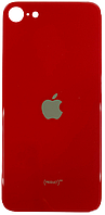 Задняя крышка iPhone SE 2020/SE 2022 красная с большими отверстиями под окна камер оригинал