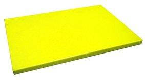 470215 Дошка обробна жовта 530х325х15 мм гладка зі стоперами "Resto line" FoREST