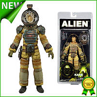 Детская игровая коллекционная фигурка персонажа Кейн из фильма ужасов Чужие 3 Kane Series 3 Alien Neca Gold