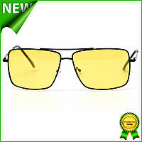 Солнцезащитные очки для водителей 5378y, очки для вождения антиблик, очки желтые антифары для автомобилиста