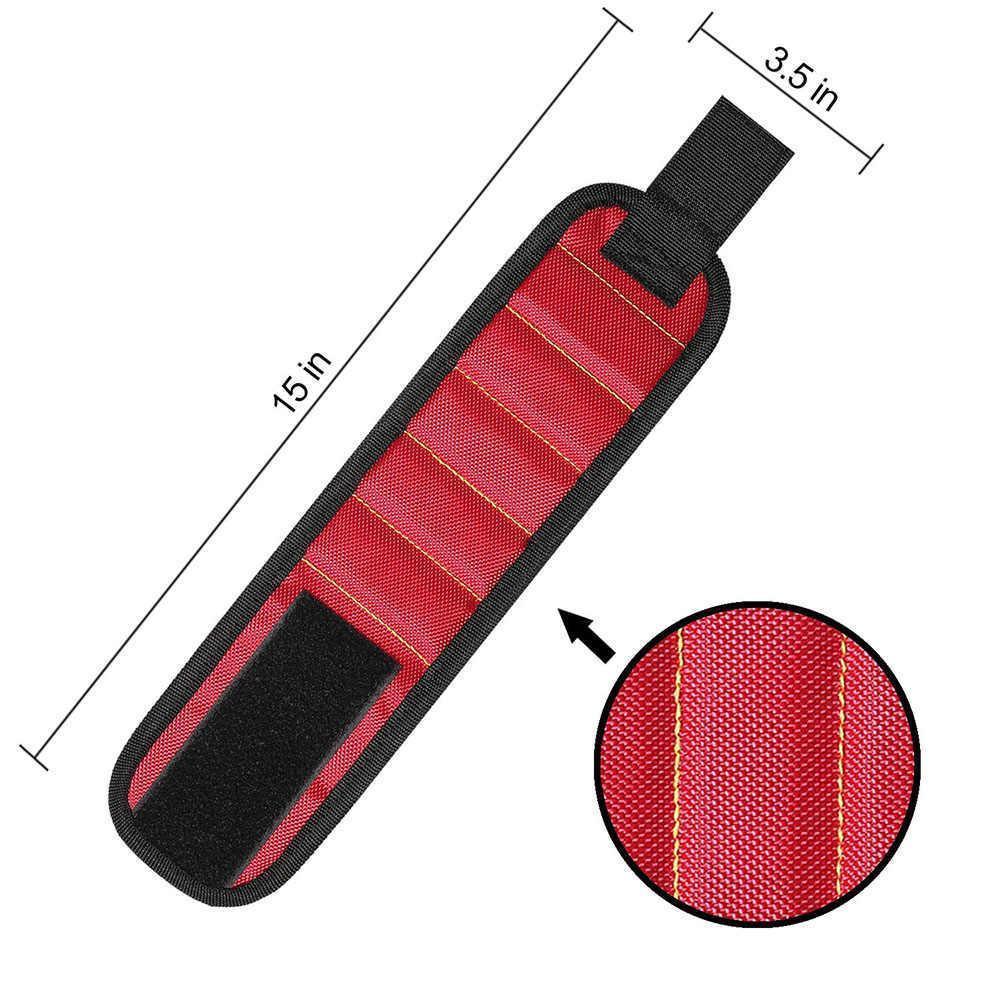 Магнитный браслет со встроенными суперсильными магнитами для крепления винтов, гвоздей, болтов! Лучший товар - фото 6 - id-p1433716111