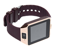 Розумні годинник Smart Watch DZ-09 Gold - смарт годинник під SIM-карту і карту SD (Золоті) (b158)! Кращий товар