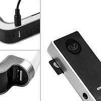 FM Модулятор Трансмиттер для авто с Bluetooth MP3 AUX передатчик CAR G7 серебро! Quality