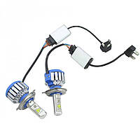 Автомобильная LED лампа T1-H4| Комплект светодиодных автомобильных LED ламп! Лучший товар