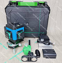 3D Лазерний рівень нівелір KRAISSMANN 12 3D-LLA 25 RG зелений промінь