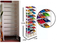 Стійка для взуття, органайзер на 30 пар, полку під взуття,стелаж Amazing Shoe Rack! Кращий товар