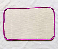Антиковзаючий килимок для ванної 58 на 38 фіолетовий 179172, фото 2