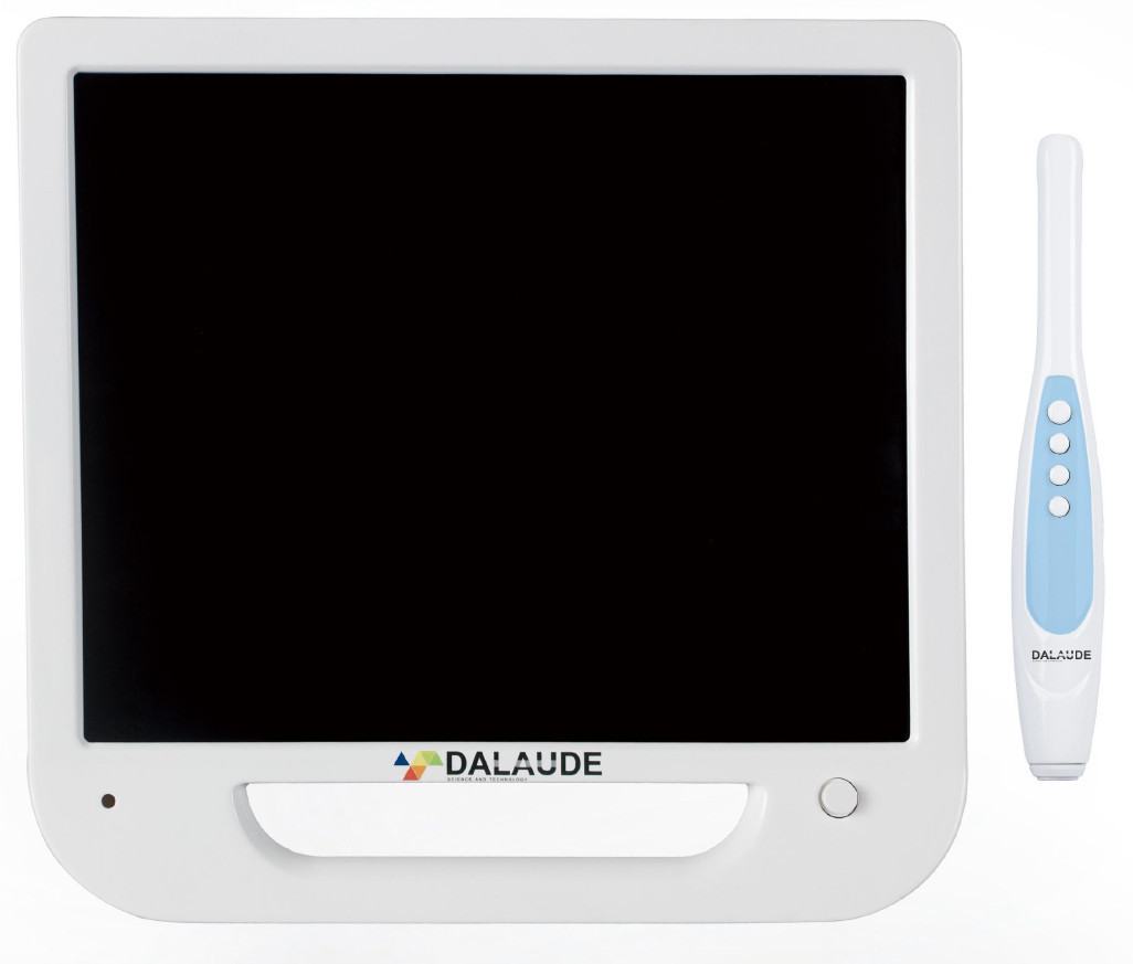 Dalaude DA-100W Wi-Fi white монітор 17 дюймів з інтраоральної камери, TV тюнер