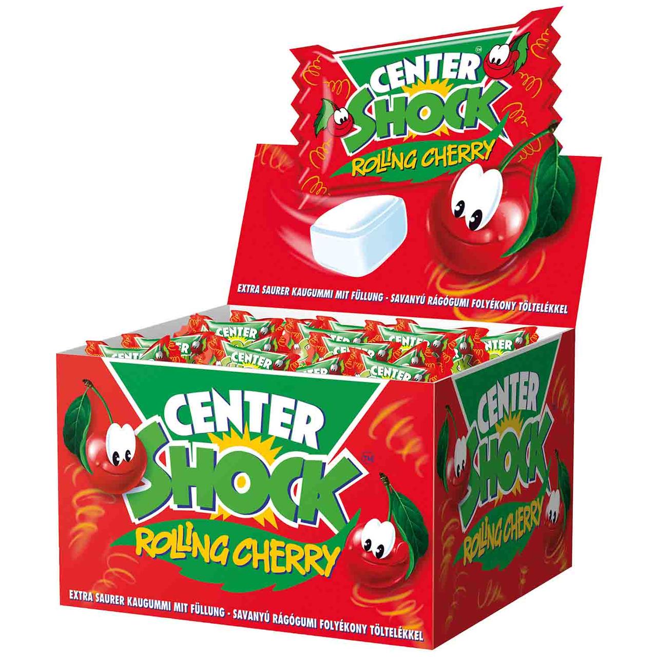 Жуйки Center Shock Rolling Cherry 400g 100st