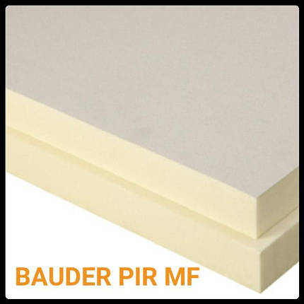 BAUDER PIR MF 20 мм (БЕНКЕТ плита 1200 х 600 мм), фото 1