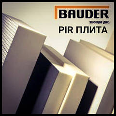 Теплоізоляція (ПІР плита) — Bauder PIR