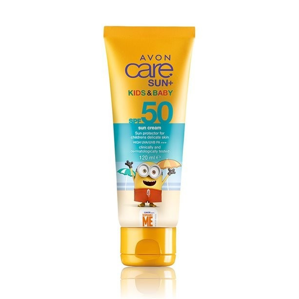 Сонцезахисний крем для дитячої шкіри SPF 50. Високий ступінь захисту, 120 мл