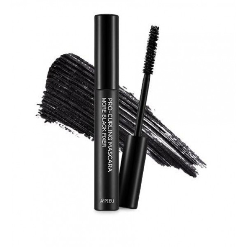 Підкручувальна фіксувальна туш для вій A'pieu Pro-Curling More Black Fixer Mascara 3,5 г