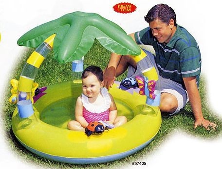 Дитячий надувний басейн «Пальма» Intex 57405