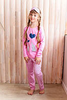 Піжама для дівчинки + маска для сну в подарунок  (р. 116)