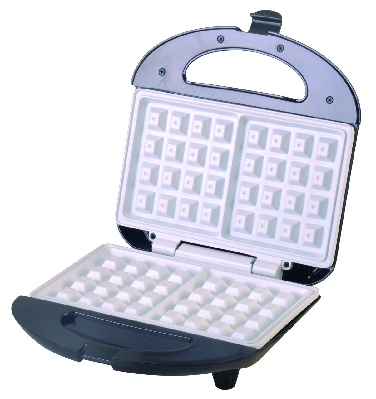 Вафельниця Camry CR 3019 для 2 квадратних вафель (кераміка, 1000Вт, Польща), фото 1