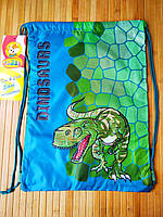 Cумка для обуви "Dinosaurs" 46 x 33 см | сумка для обуви для мальчика |