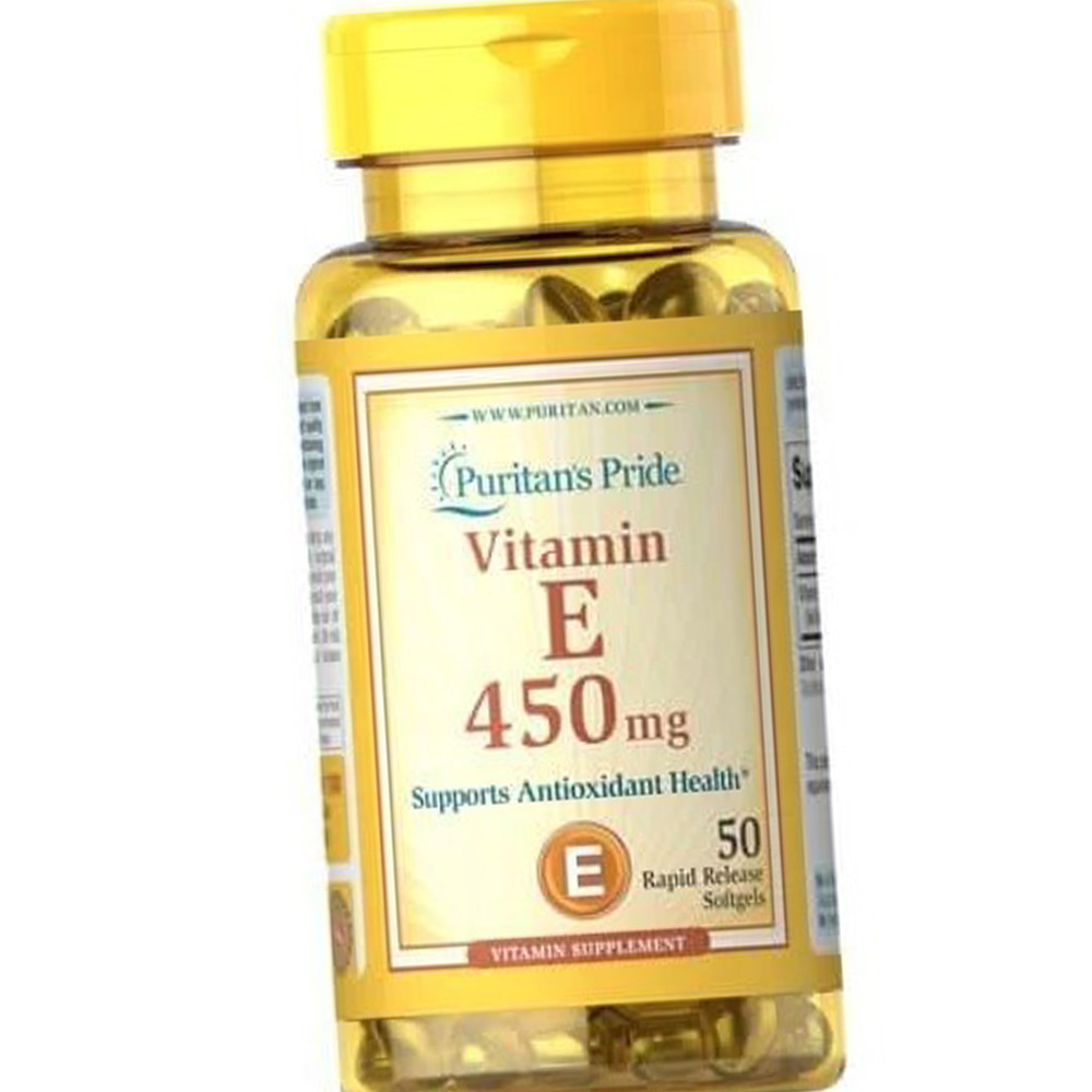 Вітамін Е Puritan's Pride Vitamin E-1000 IU 50 капсул